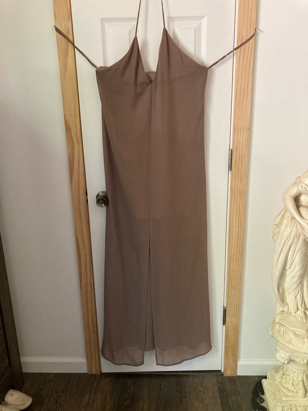 Nouvelle Maxi Dress in light brown Small